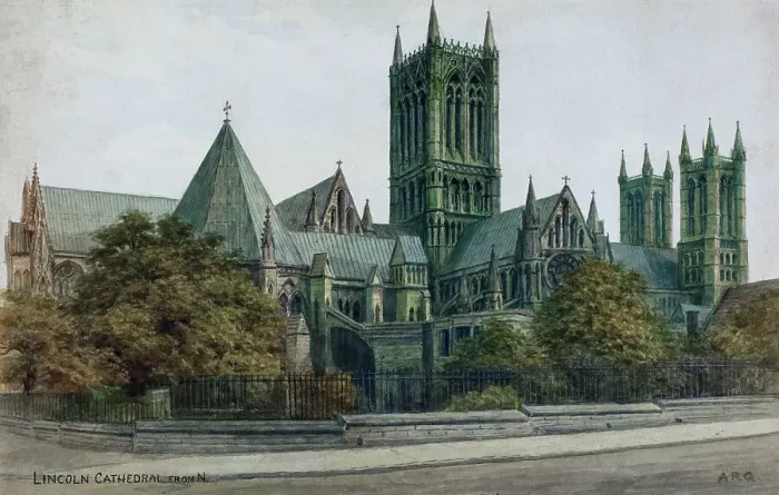 Framed Print : Lincoln Cathedral, Lincoln, Lincolnshire Framed Print : Lincoln Cathedral, Lincoln, Lincolnshire