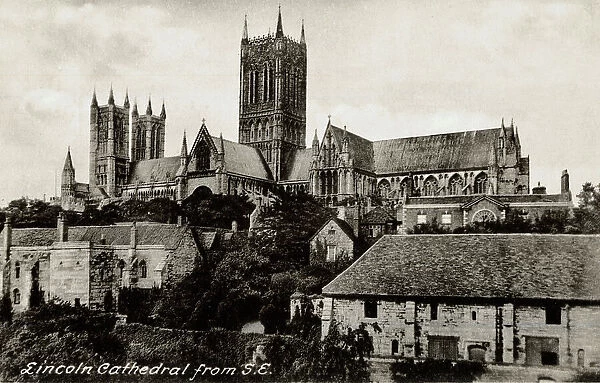 Lincoln Cathedral from the south-east