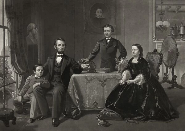 Lincoln and his family