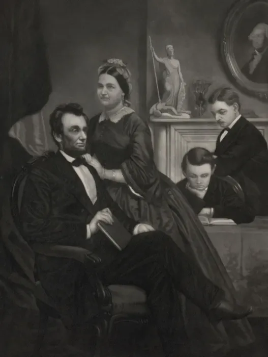 Framed Print : Lincoln at home Framed Print : Lincoln at home
