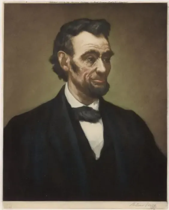 Framed Print : Lincoln (Hunt) Framed Print : Lincoln (Hunt)