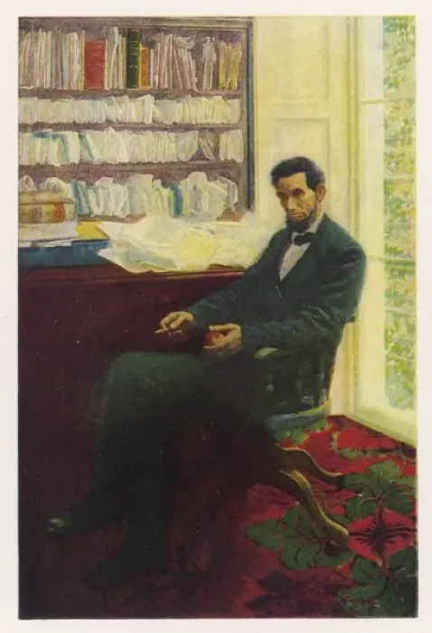 Framed Print : Lincoln (Pyle) Framed Print : Lincoln (Pyle)