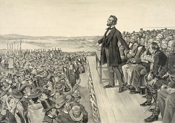 Lincolns address at the dedication of the Gettysburg Nation