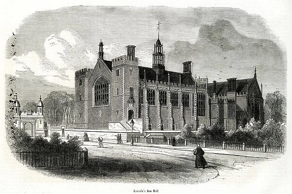 Lincolns Inn Hall & Library 1850 Lincolns Inn Hall & Library 1850