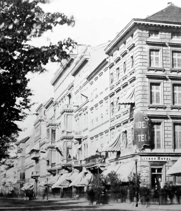 Framed Print : Linden Hotel, Berlin, Germany, Victorian period Framed Print : Linden Hotel, Berlin, Germany, Victorian period