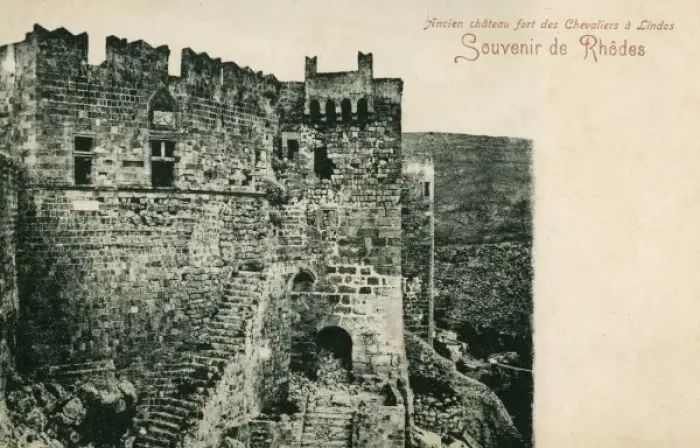 Framed Print : Lindos, Rhodes - Castle of the Knights of St John (1 / 4) Framed Print : Lindos, Rhodes - Castle of the Knights of St John (1 / 4)