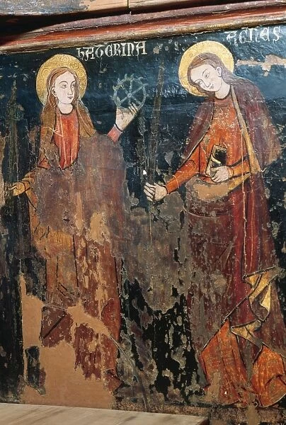 Linear Gothic. Spain. 14th century. St. Catherine of Alexand