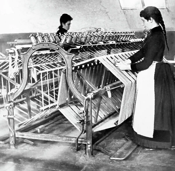 Linen manufacture, Reeling machine