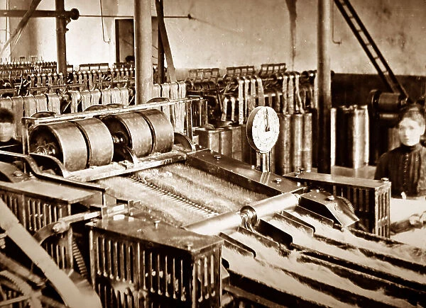 Linen manufacture, Spreader machine