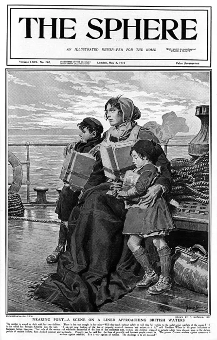 Framed Print : Liner approaching British waters Framed Print : Liner approaching British waters