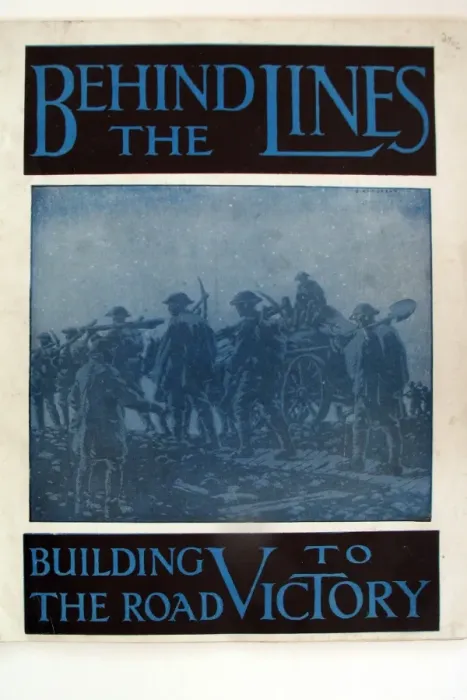 Framed Print : Behind The Lines - Building the Road to Victory Framed Print : Behind The Lines - Building the Road to Victory