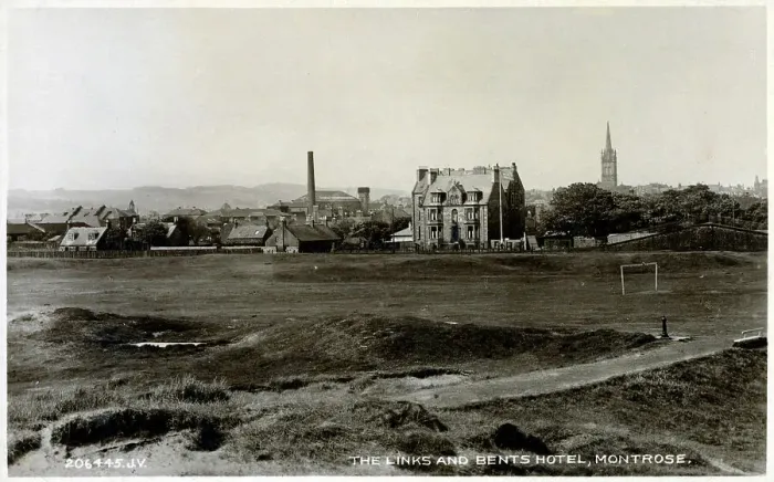 Framed Print : The Links and Bents Hotel, Montrose, Scotland Framed Print : The Links and Bents Hotel, Montrose, Scotland