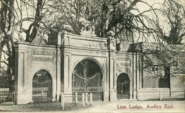 Framed Print : Lion Lodge Audley End Suffolk Postcard Published Framed Print : Lion Lodge Audley End Suffolk Postcard Published