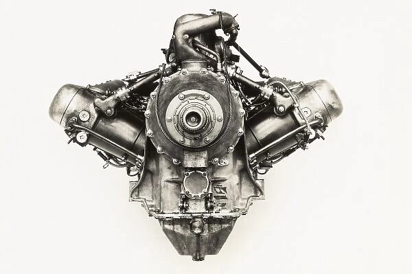 Lion XIA engine, with three rear fitted carburettors