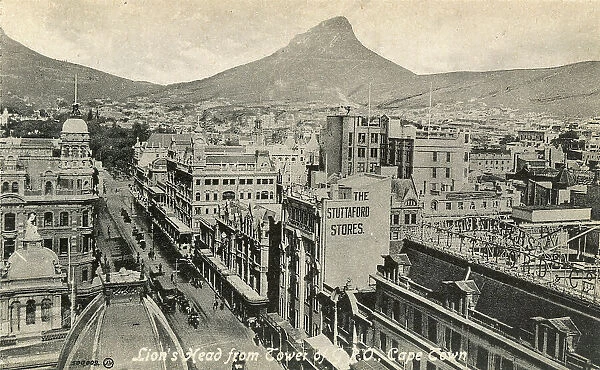 Lion's Head From Tower Of General Post Office