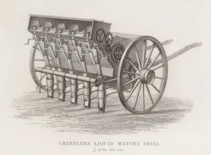 Framed Print : Liquid Manure Drill Framed Print : Liquid Manure Drill