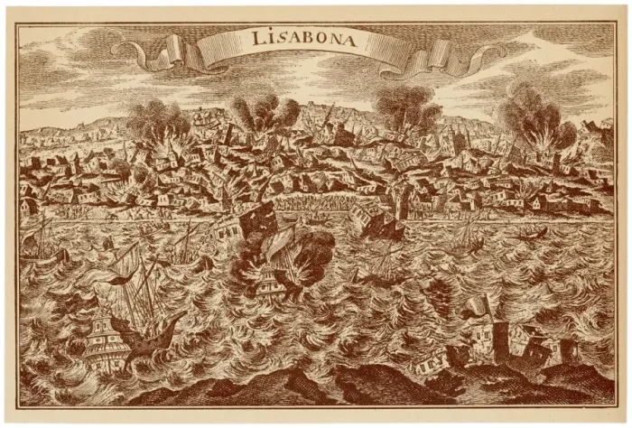 Framed Print : Lisbon Earthquake Framed Print : Lisbon Earthquake