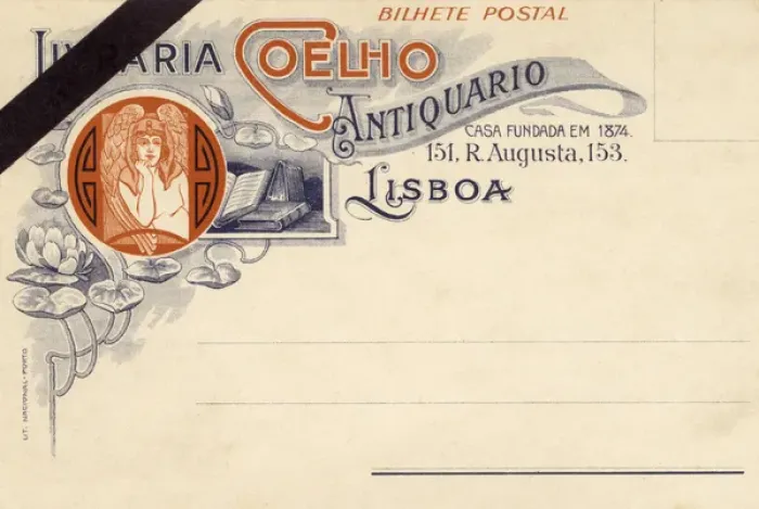 Framed Print : Lisbon, Portugal - Antiquarian Bookseller Postcard Framed Print : Lisbon, Portugal - Antiquarian Bookseller Postcard