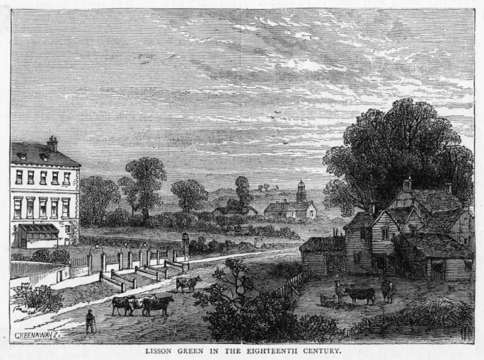 Framed Print : Lisson Green, London Framed Print : Lisson Green, London