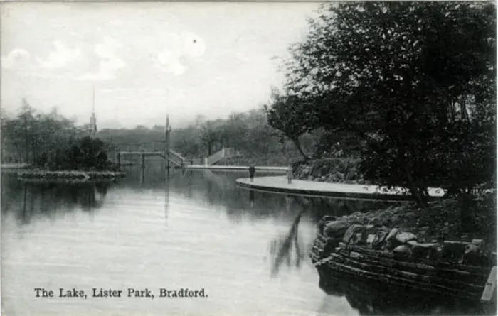 Framed Print : Lister Park, Bradford, Yorkshire Framed Print : Lister Park, Bradford, Yorkshire