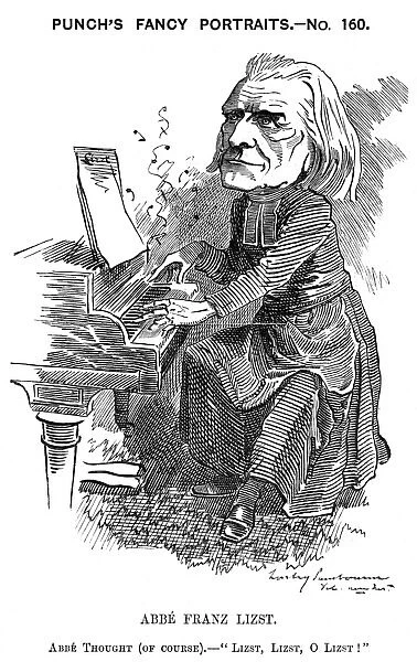 Liszt Caricature