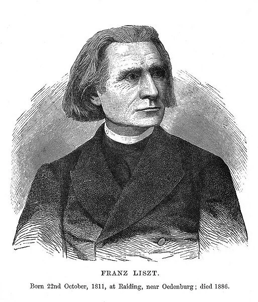 Liszt Engraving