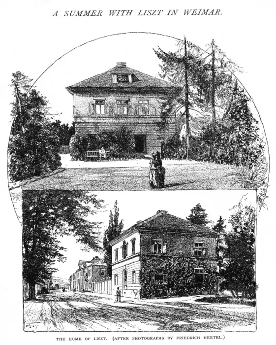 Framed Print : Liszts home at Weimar Framed Print : Liszts home at Weimar