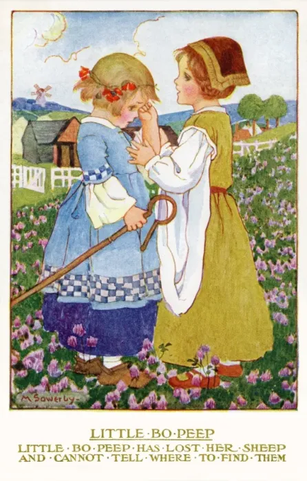 Framed Print : Little Bo-peep Framed Print : Little Bo-peep