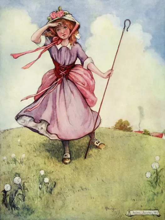 Framed Print : Little Bo-Peep Framed Print : Little Bo-Peep