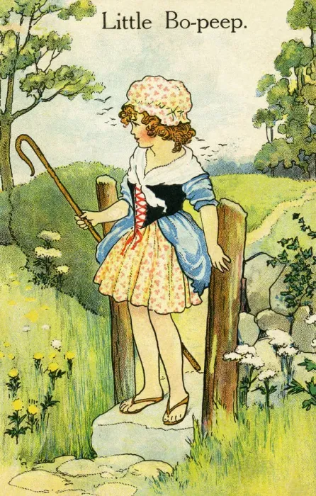 Framed Print : Little Bo-Peep Framed Print : Little Bo-Peep