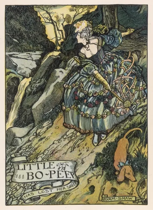 Framed Print : Little Bo Peep Framed Print : Little Bo Peep
