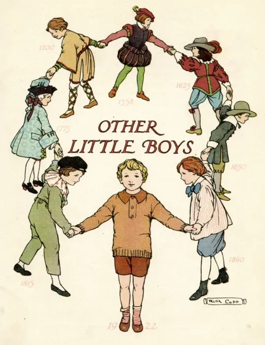 Framed Print : Other Little Boys from various periods in history Framed Print : Other Little Boys from various periods in history
