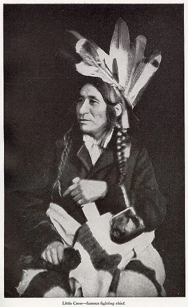 LITTLE CROW Famous fighting chief. Date: 1905