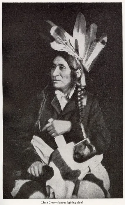 Framed Print : LITTLE CROW Famous fighting chief. Date: 1905 Framed Print : LITTLE CROW Famous fighting chief. Date: 1905