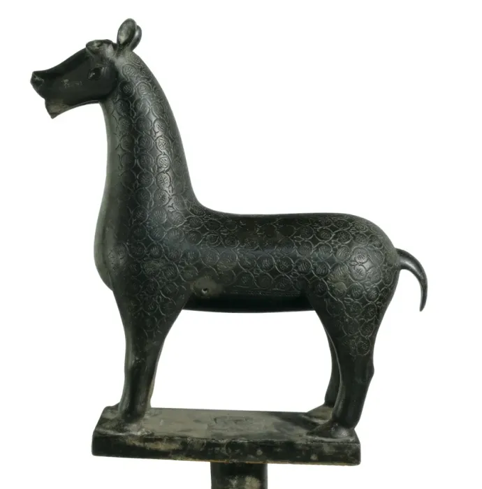 Framed Print : Little deer. 10th c. Mozarabic art. Sculpture Framed Print : Little deer. 10th c. Mozarabic art. Sculpture