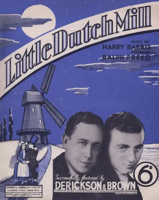 Framed Print : Little Dutch Mill - Music Sheet Cover Framed Print : Little Dutch Mill - Music Sheet Cover
