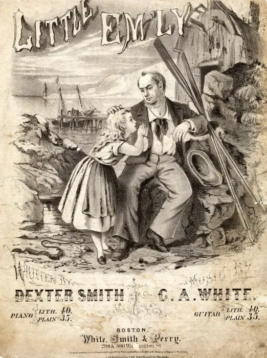 Framed Print : Little Em ly by Dexter Smith and G A White Framed Print : Little Em ly by Dexter Smith and G A White