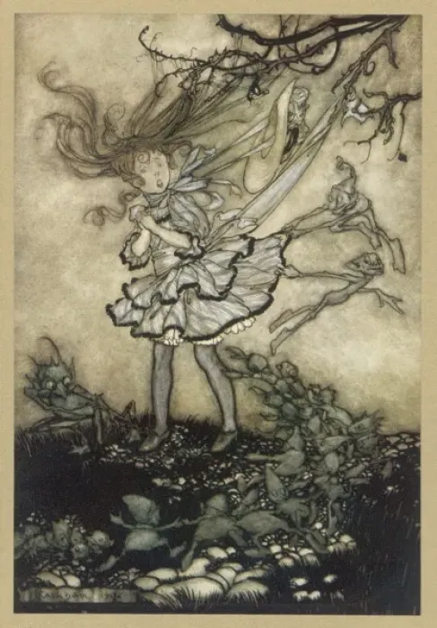 Framed Print : Little Folk / Elves Framed Print : Little Folk / Elves