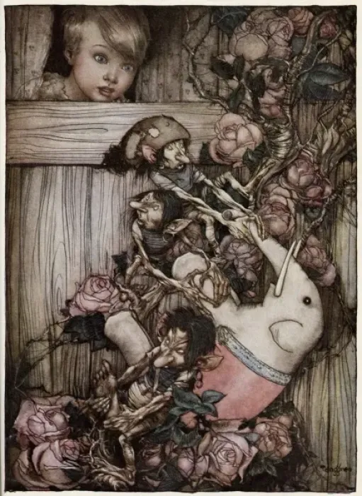 Framed Print : Little Folk / Elves Framed Print : Little Folk / Elves