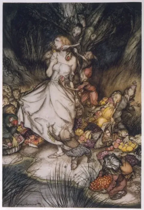 Framed Print : Little Folk / Goblin Framed Print : Little Folk / Goblin