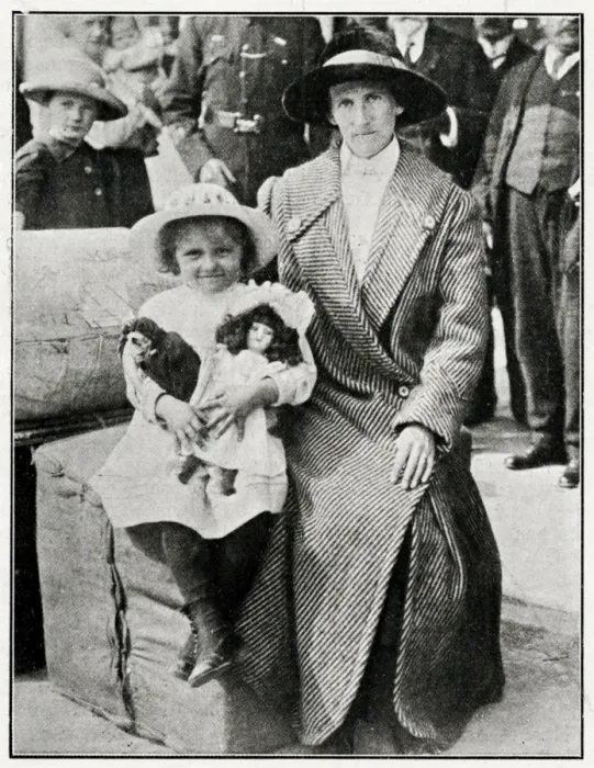 Framed Print : Little girl rescued from the Lusitania 1915 Framed Print : Little girl rescued from the Lusitania 1915