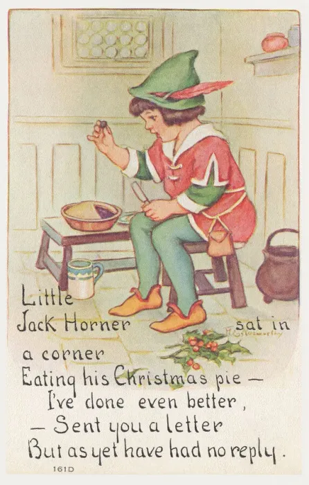 Framed Print : Little Jack Horner Framed Print : Little Jack Horner