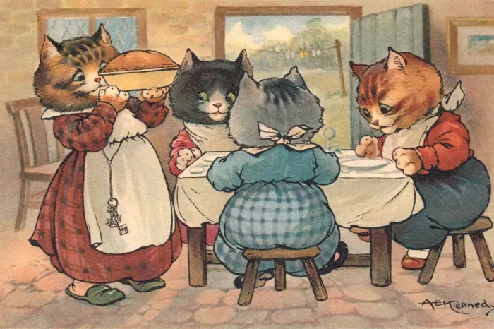 Framed Print : Three Little Kittens Framed Print : Three Little Kittens