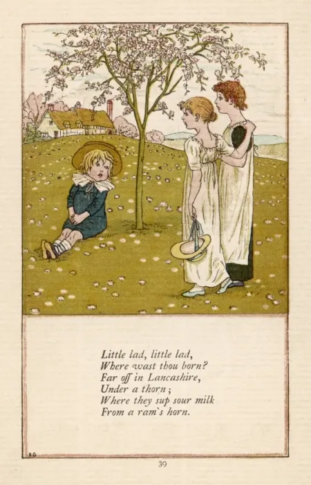 Framed Print : Little Lad / Greenaway Framed Print : Little Lad / Greenaway