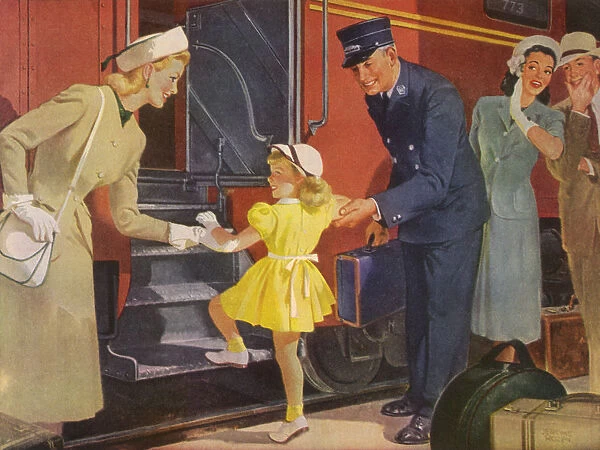 Little Lady Hops Aboard Date: 1948