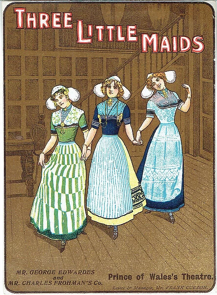 Three Little Maids by Paul Rubens