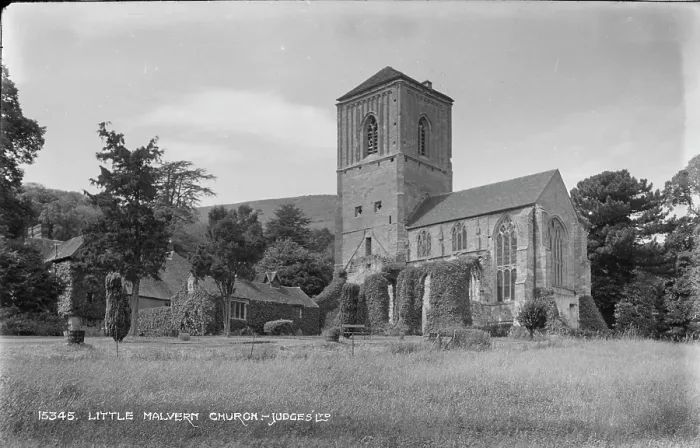 Framed Print : Little Malvern Church