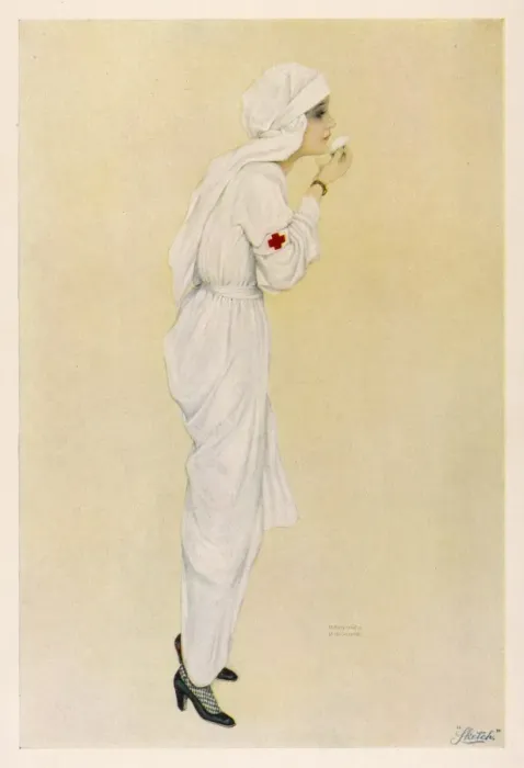 Framed Print : Little Nurse / Kirchner Framed Print : Little Nurse / Kirchner