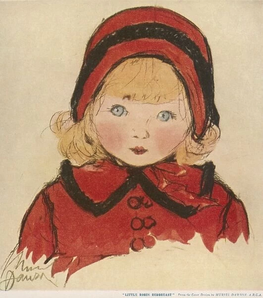 Little Robin Redbreast by Muriel Dawson