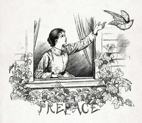 Little Women Preface illustration For sale as Framed Prints, Photos